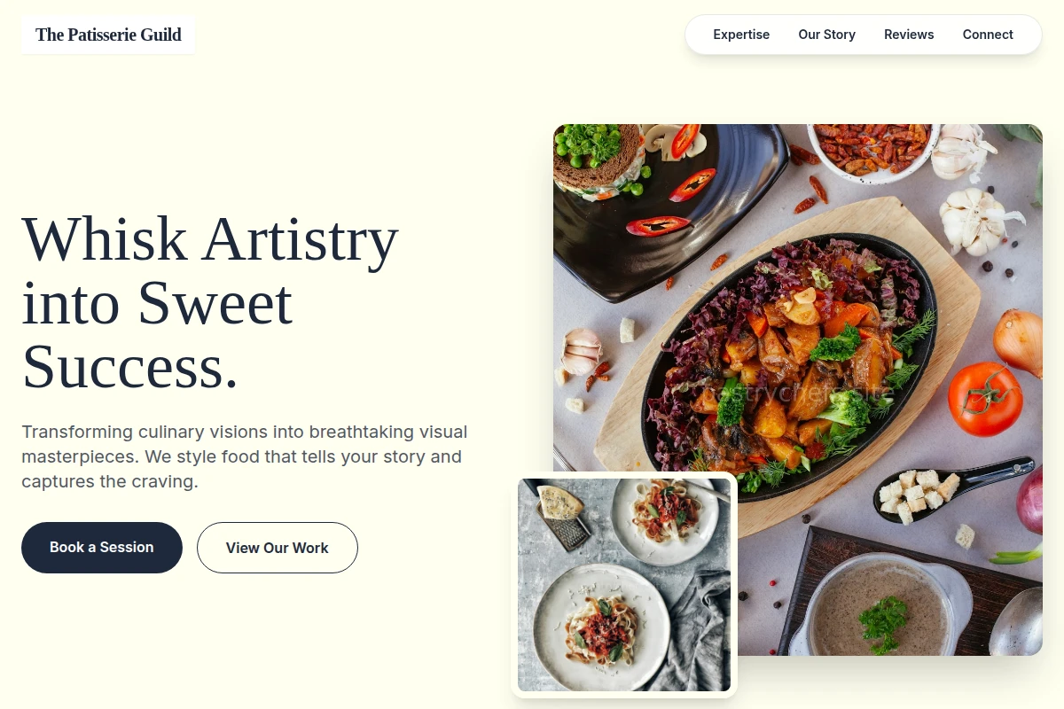 Rack Food Styling