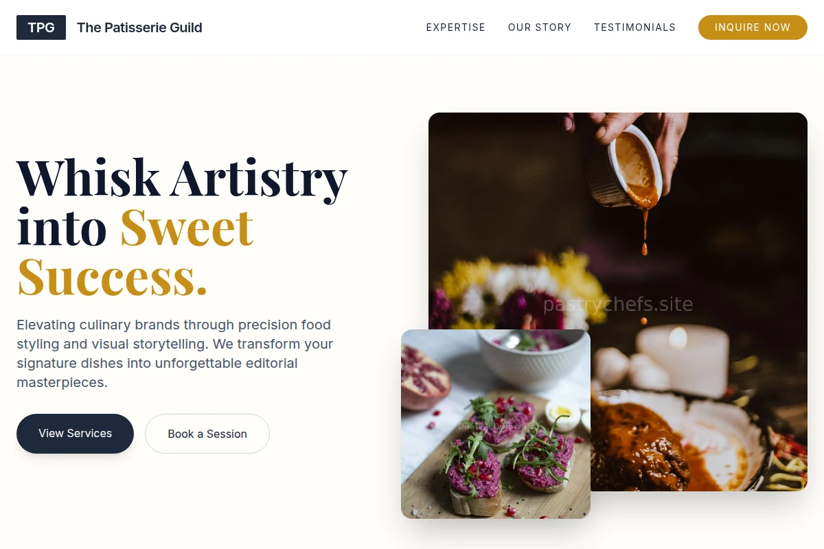 Apron Food Styling