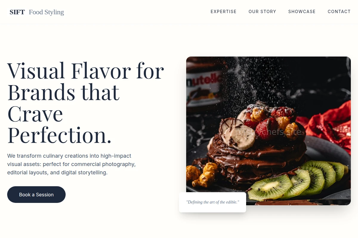 Sift Food Styling