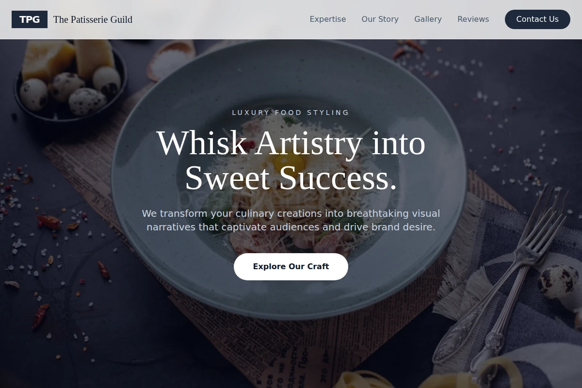 Glaze Food Styling