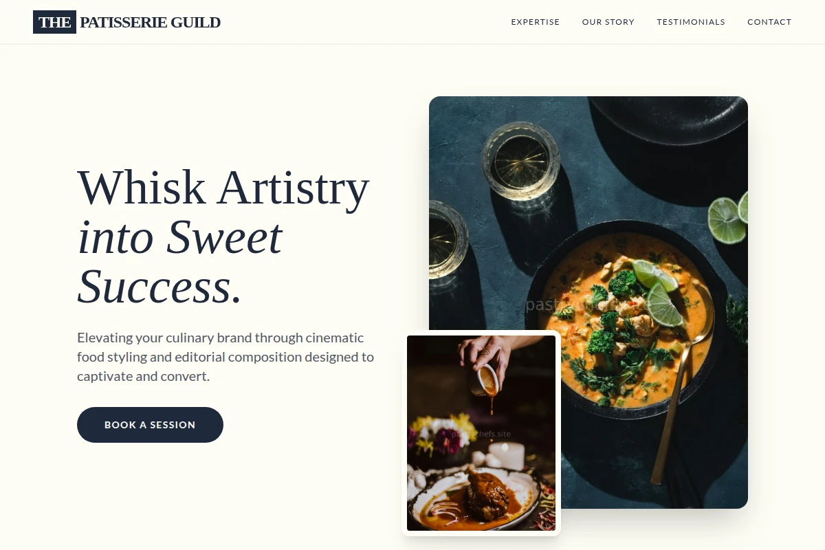 Chef Food Styling