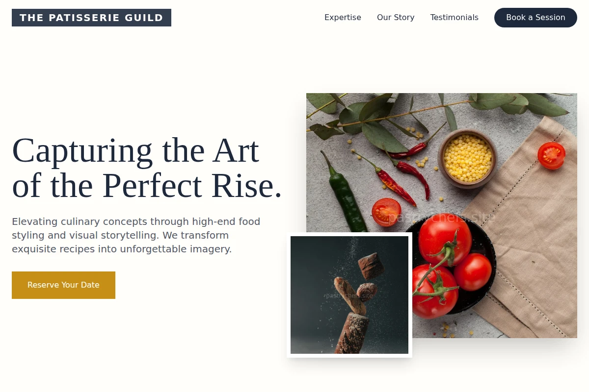 Soufflé Food Styling
