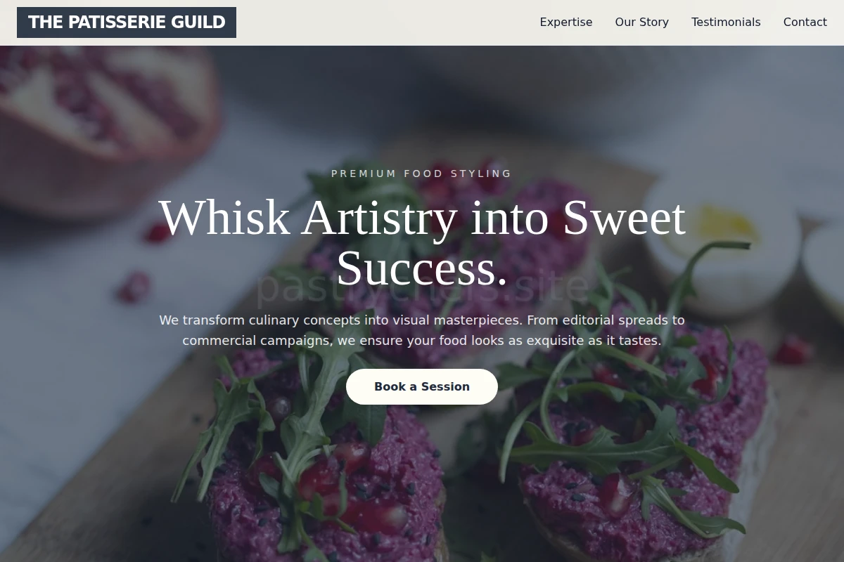 Whip Food Styling