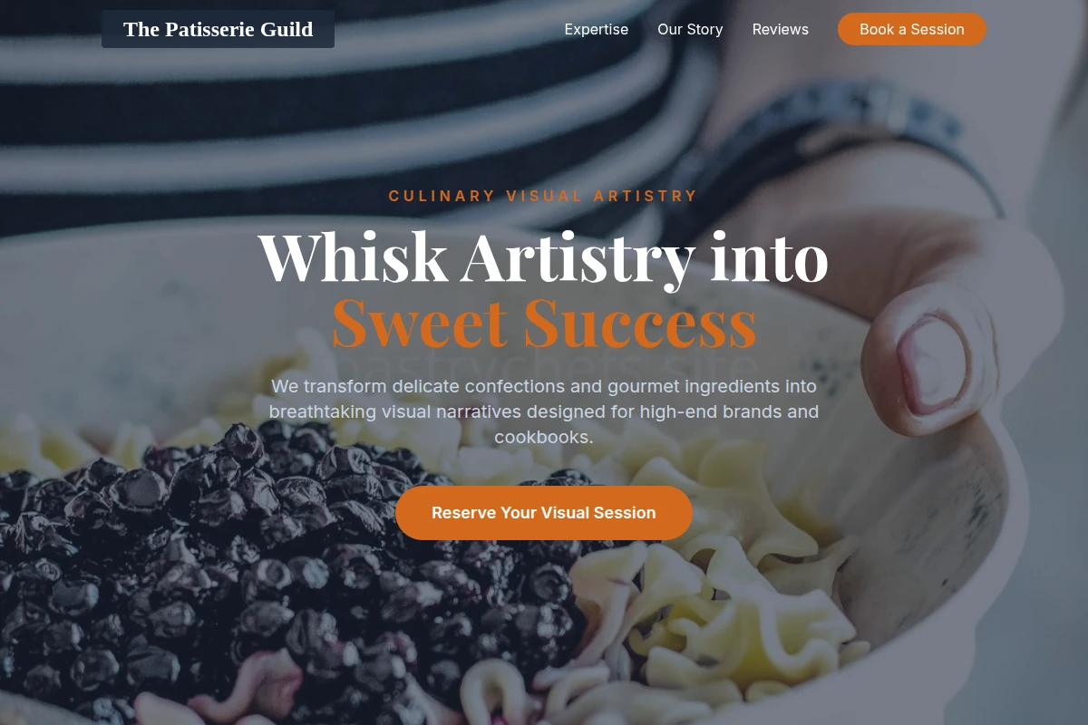 Ganache Food Styling